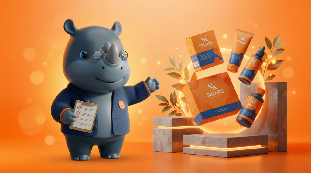 SKLUBS Variante Style 2 Fond Orange Énergique