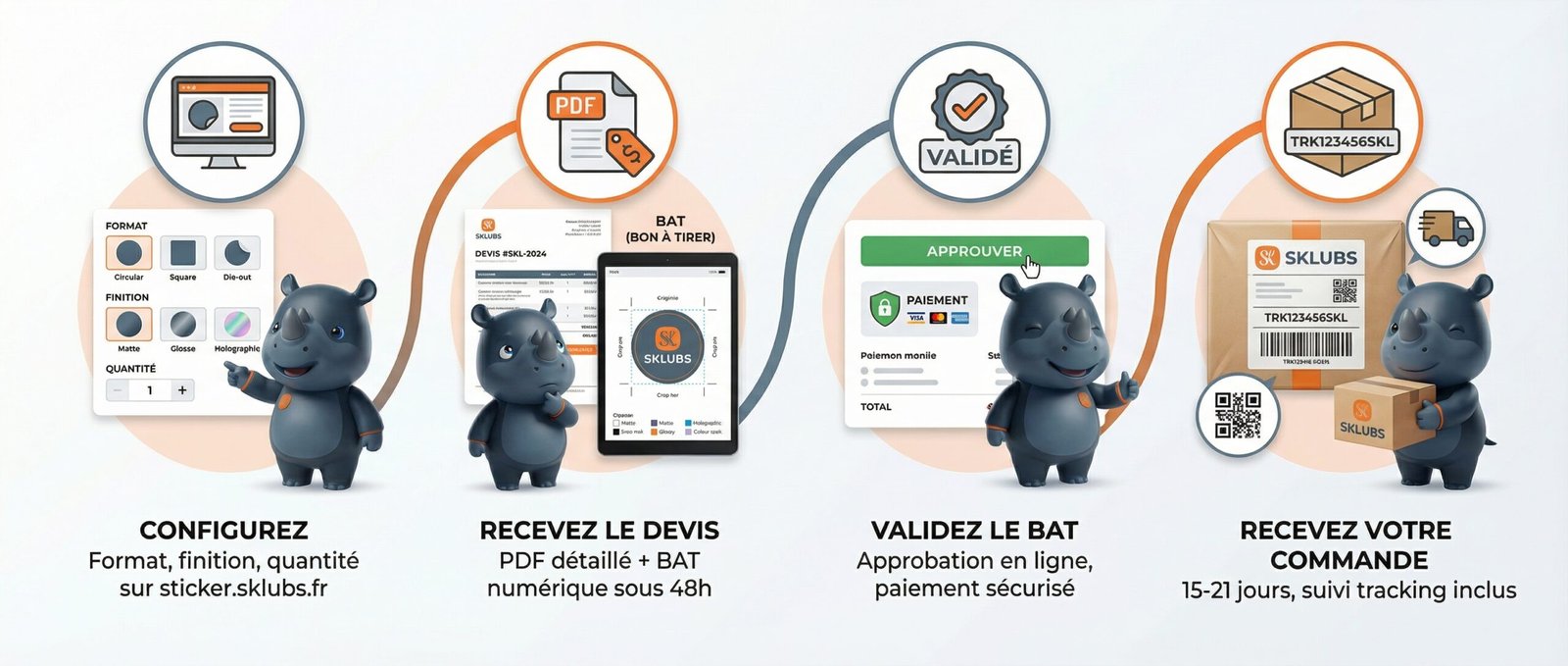 Configurateur de stickers SKLUBS