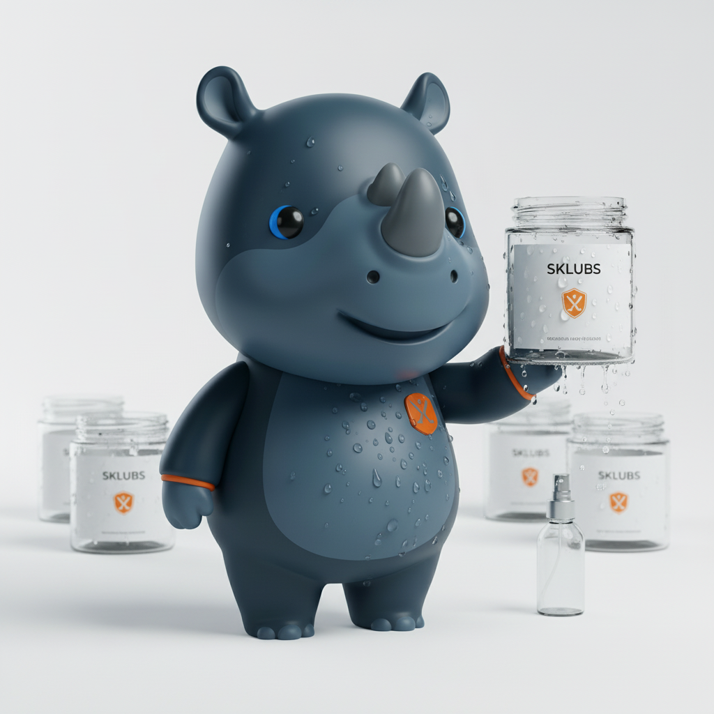 BOPP Waterproof — Étiquette Résistante à l’Eau SKLUBS