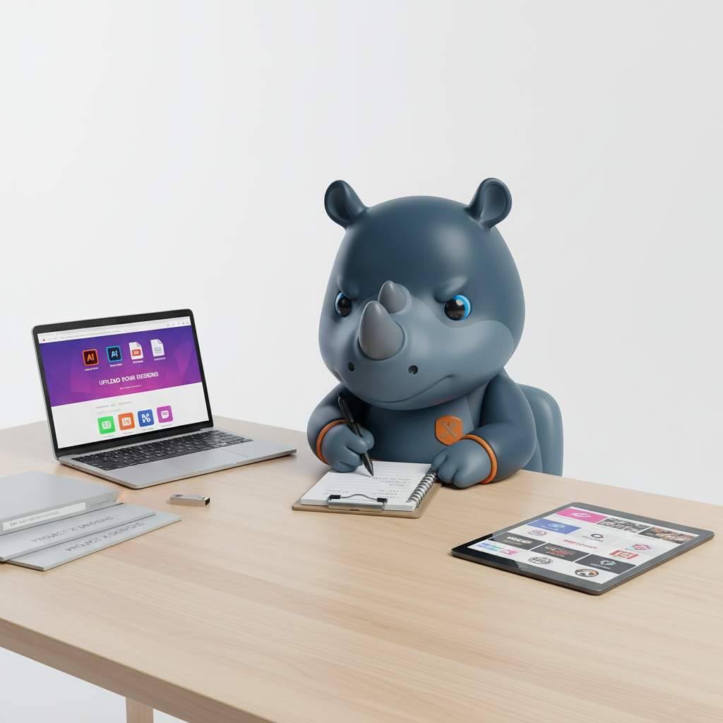 Étape 1 Upload Fichier — Commande Emballage SKLUBS