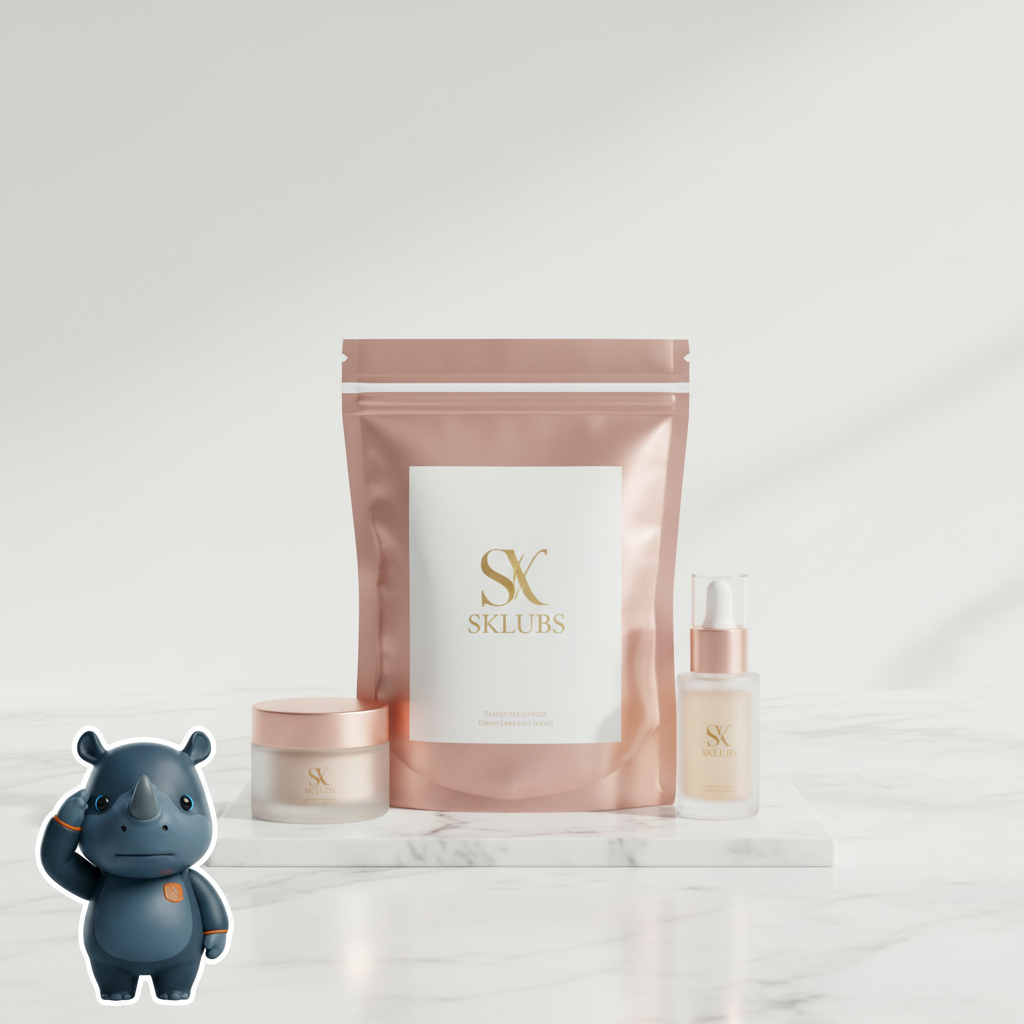 Sacs Mylar Cosmétiques